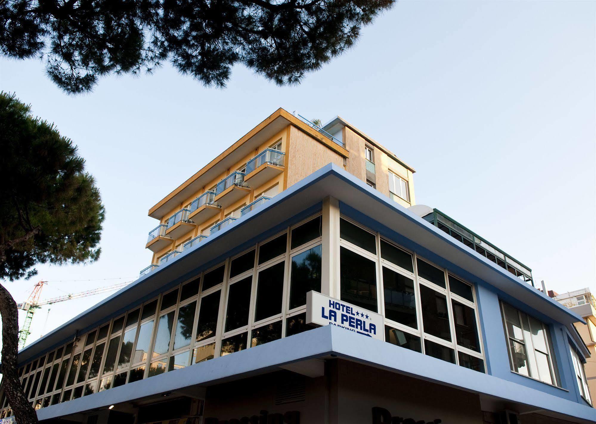 Hotel La Perla ريميني المظهر الخارجي الصورة